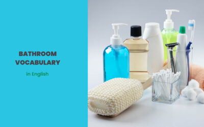 Bathroom Vocabulary: Important & Useful list of Words in English